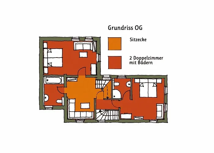 بيت للعطل Lindenhof Graupa *